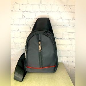 Westend Black Unisex Sling Cross Body Bag For Travel